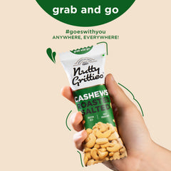 Cashews Roasted, Lightly Salted (Pack 12x40g each) - 480g