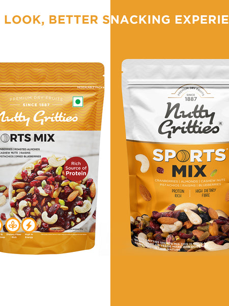 Sports Mix (Pack of 5 x 350g Each) - 1750g