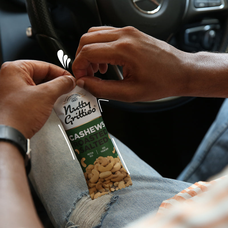 Cashews Roasted, Lightly Salted (Pack 12x40g each) - 480g