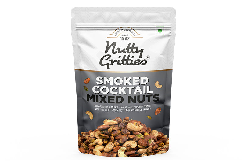 Smoked Cocktail Mixed Nuts - 200g