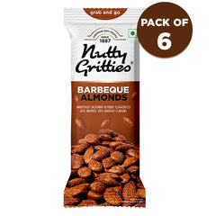 Barbeque Almonds (Pack of 6X40g each) 240g