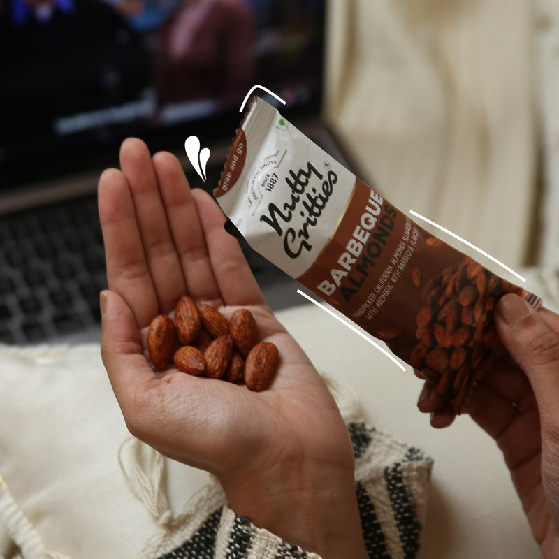 Barbeque Almonds (Pack of 6X40g each) 240g