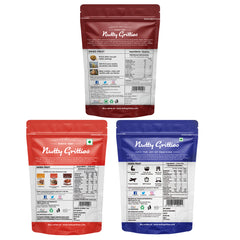 Combo Pack - California Almonds, Cashew Nuts and Long Raisins, 600g