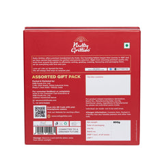 Nutty Gritties The Festive Edit | Exceptional Dry Fruits & Nut Mixes | Luxury Gift Box | 708g