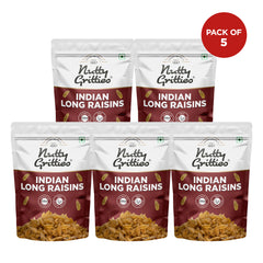 Indian Long Raisins | Naturally Sweet & Fruity | 200 g