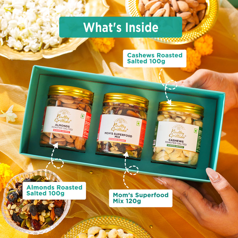 Nutty Gritties Joy Edition Dry Fruits Gift Box 320 g