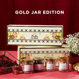Gold Jar Special Gift Box – Christmas Edition Premium Nut Mixes & Berries (400g)