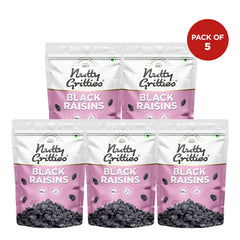 Black Raisins | Naturally Sweet & Fruity | 200 g