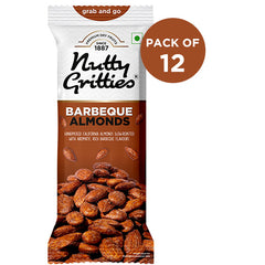 Barbeque Almonds (Pack of  12x40g each) 480g