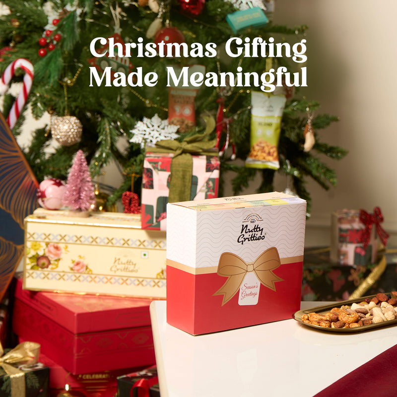 Grab And Go Mixed Bag – Christmas Edition Assorted Nut & Snack Packs (230g)