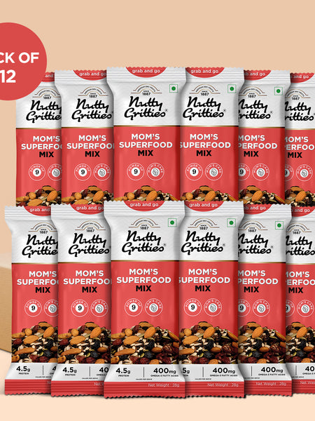 Mom's Superfood Mix (Pack of 12x28g each) - 336g