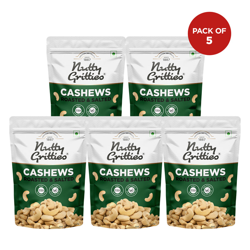 Roasted Salted Jumbo W240 Cashews | 200 g