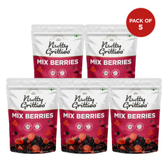Mixed Berries | Dried Strawberries, Cranberries, Blueberries & Black Currants | 200 g