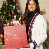 Festive Edition Gift Box – Christmas Special Premium Dry Fruits & Nut Mixes in Reusable Tin Jars (800g)