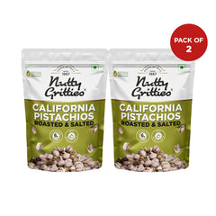 Roasted & Lightly Salted California Pistachios | 200 g