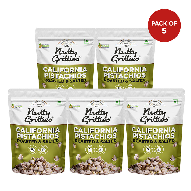 Roasted & Lightly Salted California Pistachios | 200 g