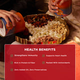 Festive Edition Gift Box – Christmas Special Premium Dry Fruits & Nut Mixes in Reusable Tin Jars (800g)