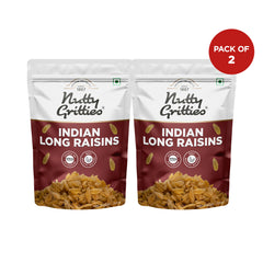 Indian Long Raisins | Naturally Sweet & Fruity | 200 g