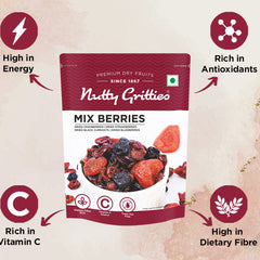 Mix Berries Dried Fruits Berry (Pack of 15 X50g Each) - 750g