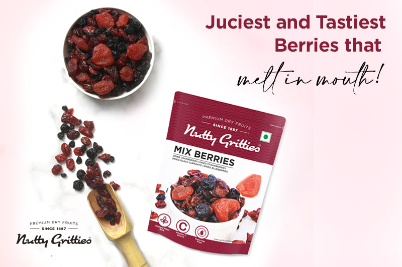 Mix Berries Dried Fruits Berry (Pack of 15 X50g Each) - 750g
