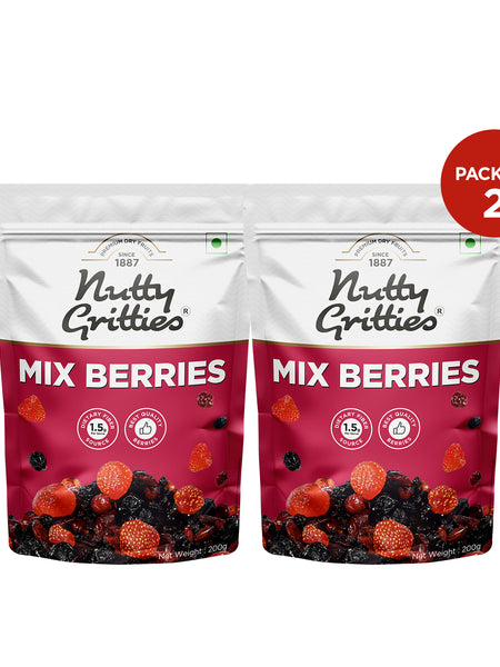 Mix Berries - (Pack of 2 x 200g Each) - 400g