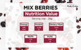 Mix Berries Dried Fruits Berry ( Pack of 15 x 50g Each ) - 750g