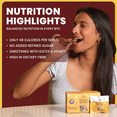 Nutty Gritties Daily Date – Guilt-Free Indulgent Snack (Pack of 10)