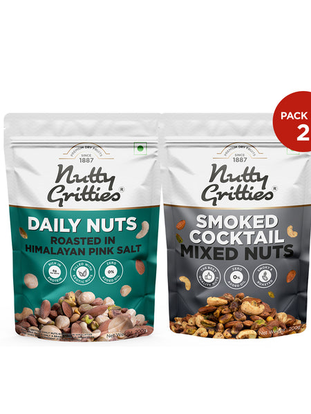 Roasted Salted Nuts Mix Combo - 400g