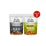 Smoked Cocktail Mixed Nuts, Thai Chilli Blend Combo pack - 400g