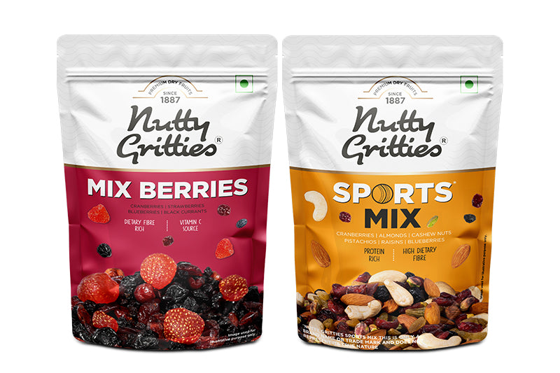 Sports Mix + Mix Berries Combo pack - 400g