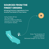 California Walnut Kernels (Pack of 2 x 200g Each ) - 400g