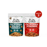 Combo Pack - Californian Walnuts, Almonds - 400g