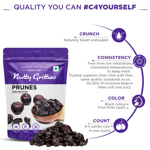 California Pitted Prunes 200g (Pack of 2)