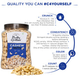 Cashew Nuts Value Pack, Resealable Jar 1kg