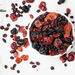 Nuts, Dates, Berries Combo - Sports Mix 350g, Kalmi Dates 350g, Super Seeds Mix 200g, Mix Berries 200g (1.1kg)