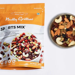 Energy Rich Combo - Sports Mix 350g, Kalmi Dates 350g, Pepper Cashews 200g (900g)