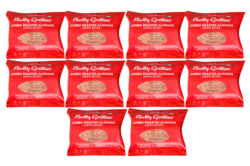 Jumbo Roasted Almonds (Pack of 10 , 24 g Each ) 240 g
