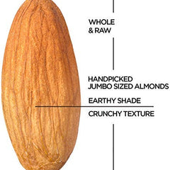 California Almonds (Pack of 2 x 1kg Each) - 2Kg