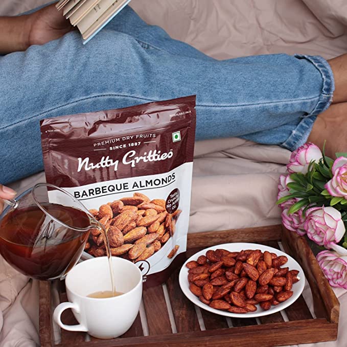 Barbeque Almonds 200 g (Pack of 5 )