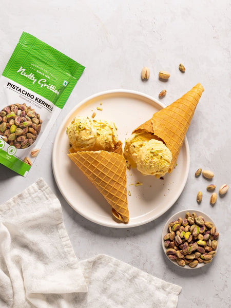 Pistachio  Kernels Roasted Unsalted - 100g
