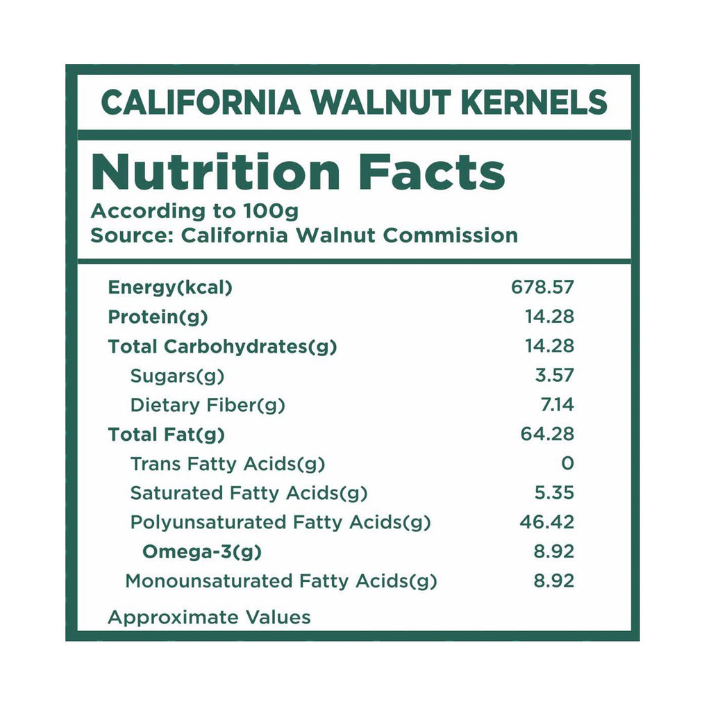 California Walnut Kernels, 200g