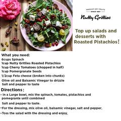 California Pistachios Roasted & Lightly salted (Pack of 5 x 200g  Each) -1 Kg