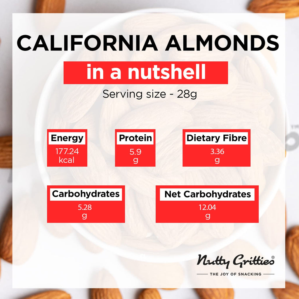 California Almonds- 1kg