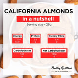 California Almonds 1 kg ( Pack of 5, 200 g Each )
