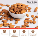 California Almonds 1 kg ( Pack of 5, 200 g Each )