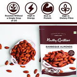 Almonds,Barbeque Flavour  (Pack of 2, 100g Each)