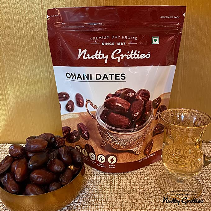 Omani Dates - 1kg ( Pack of 2,  500g Each)