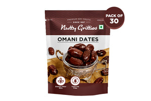 Omani Dates (Pack of 30 x  35g Each) - 1.5 kg