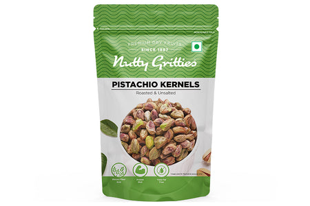 Pistachio  Kernels Roasted Unsalted - 100g