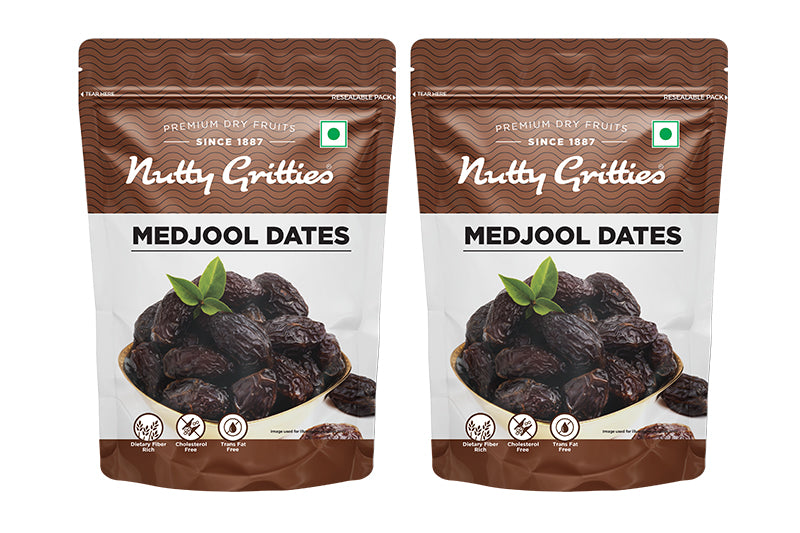Medjool Dates - 700g ( Pack of 2, 350g Each )